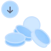 handful of coins icon
